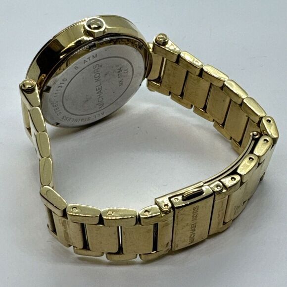 Michael Kors Parker MK5784 Women\'s Gold Stainless Steel Analog Dial Watch JNA619